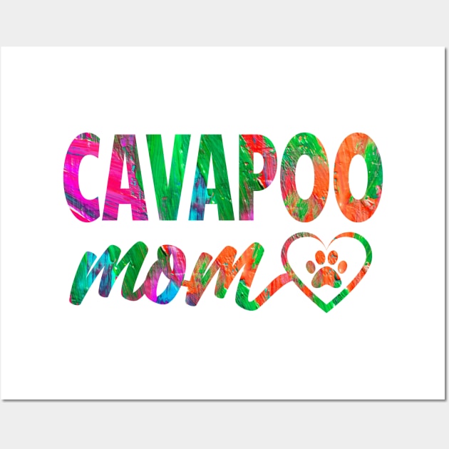 Cavapoo Mom Wall Art by raeex